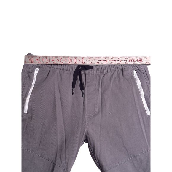 Carbon Freedom Flex Gray Jogger Style Elastic Waist Large Draw String Zipper Poc - Picture 5 of 6